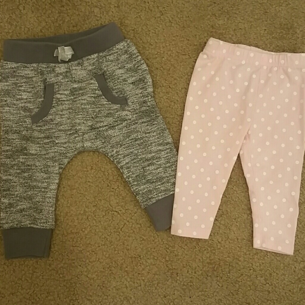 Bundle 2 baby girl pants